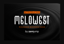 Melowest Font Poster 1