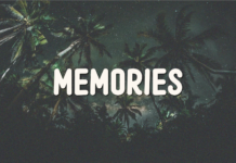 Memories Font Poster 1