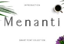 Menanti Font Poster 1