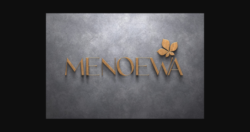 Menoewa Font Poster 8