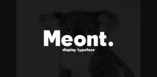Meont Font Poster 1