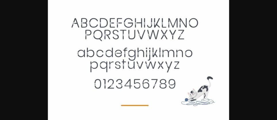Meow Font Poster 7