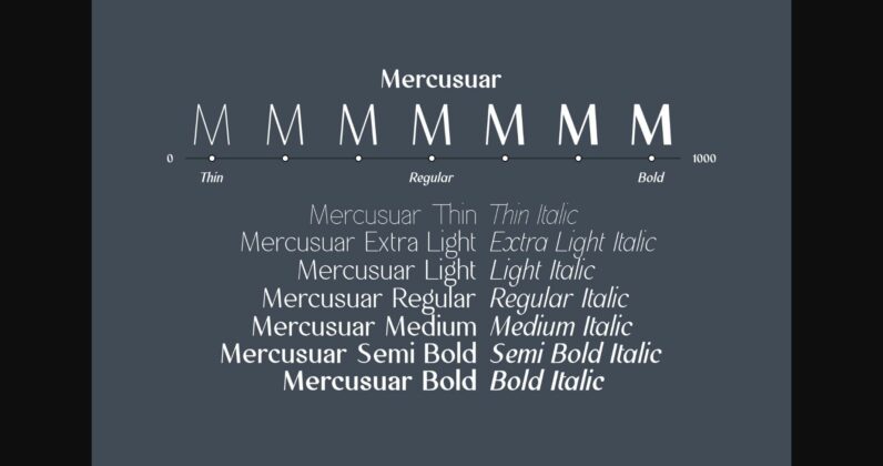 Mercusuar Font Poster 5