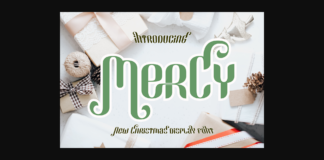 Mercy Font Poster 1