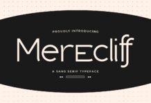 Merecliff Font Poster 1