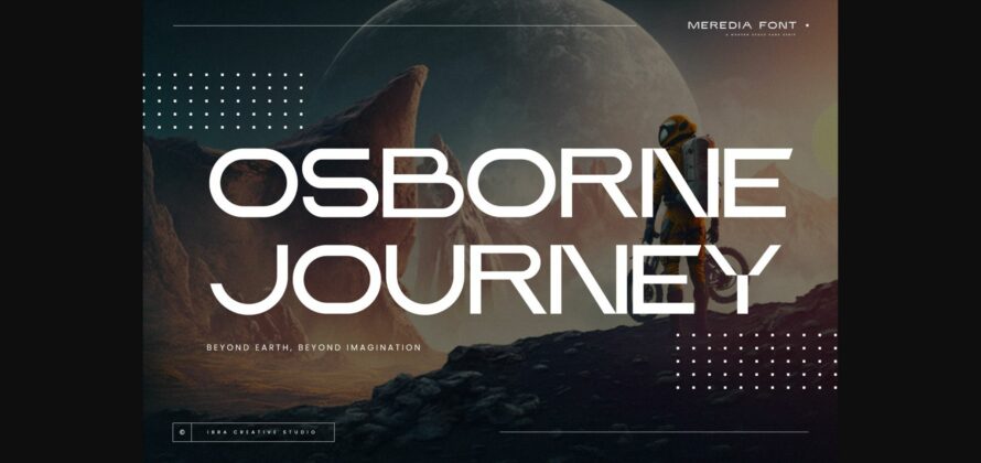 Meredia Font Poster 7
