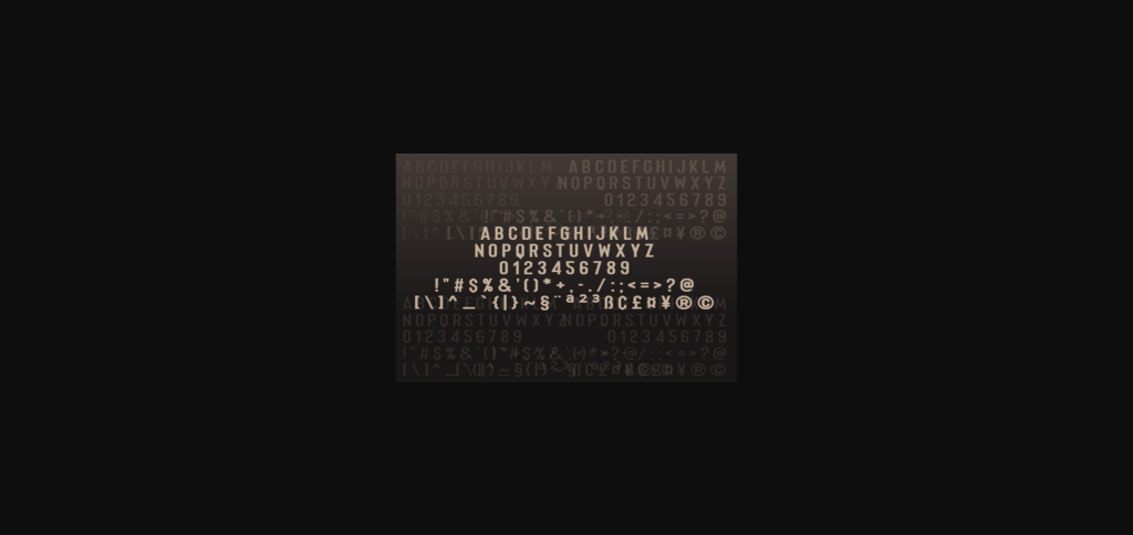 Merhique Family Font Poster 7