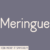 Meringue Font