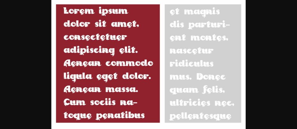 Meringue Mistletoe Font Poster 6