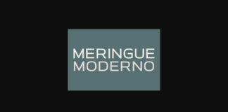 Meringue Moderno Font Poster 1