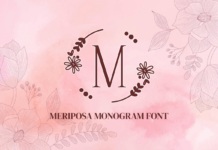 Meriposa Font Poster 1