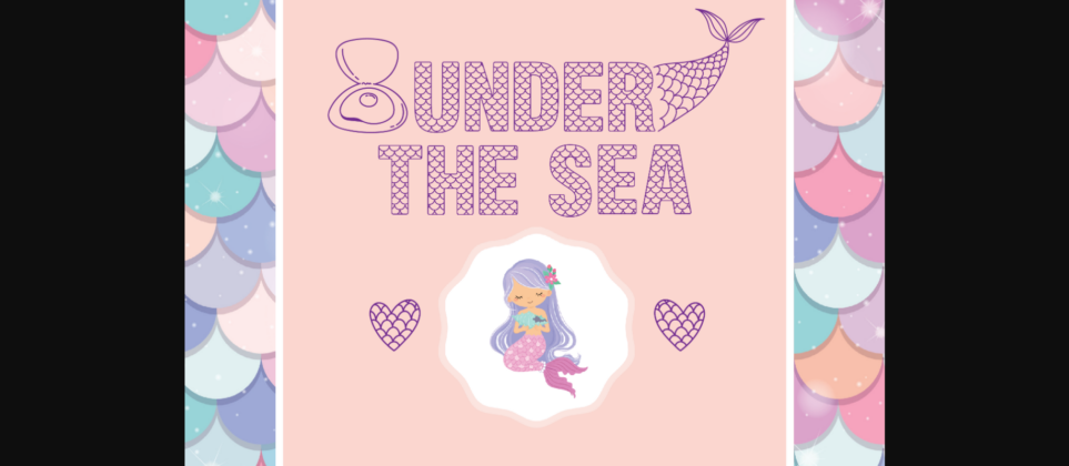 Mermaid Font Poster 4