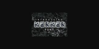 Mermer Font Poster 1