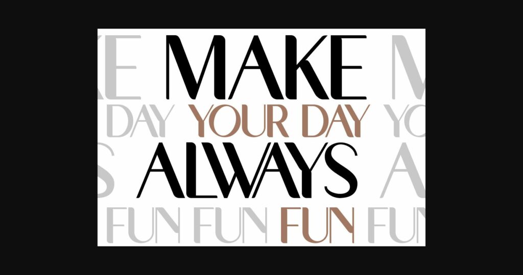 Merry Cost Font Poster 10