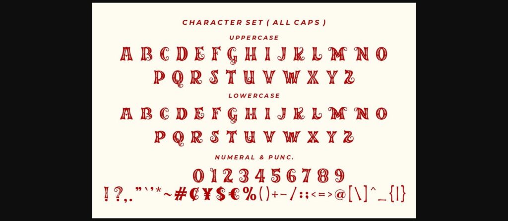 Merry Jolly Font Poster 8