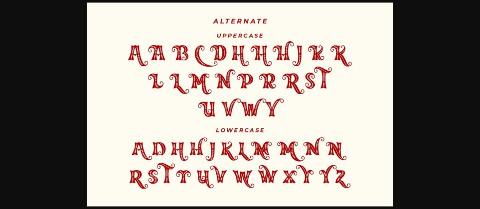 Merry Jolly Font Poster 9