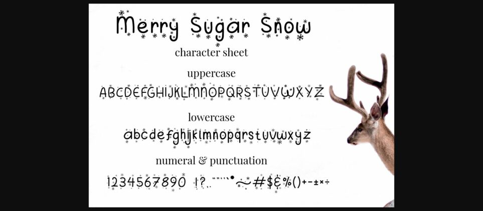 Merry Sugar Font Poster 10