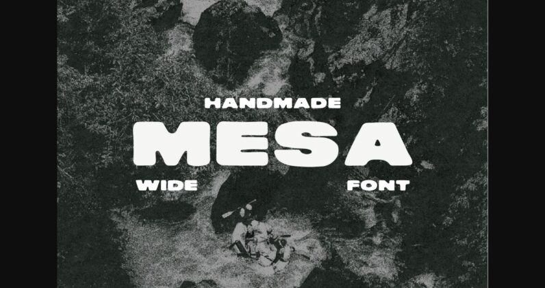 Mesa Font Poster 1