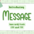 Message Font