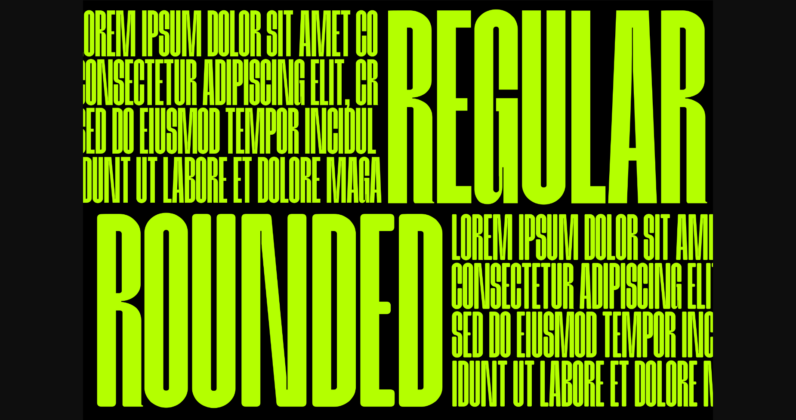 Meuga Font Poster 9