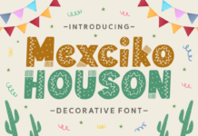 Mexciko Houson Font Poster 1