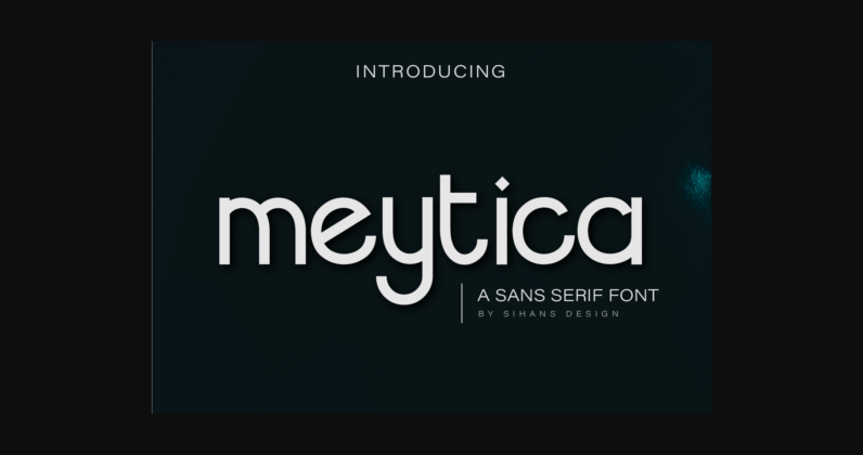 Meytica Font Poster 3