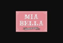 Mia Bella Font Poster 1