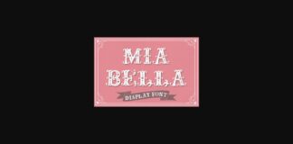 Mia Bella Font Poster 1