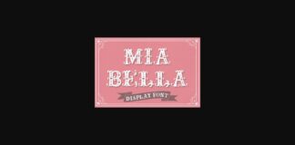 Mia Bella Font Poster 1