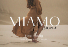 Miamo Font Miamo Font Poster 1