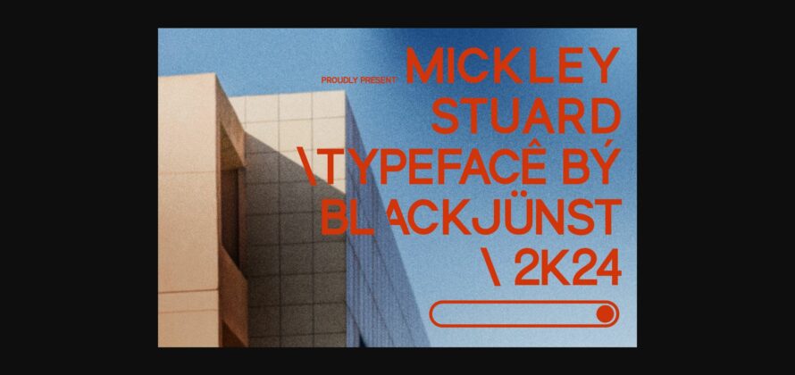 Mickley Stuard Font Poster 6