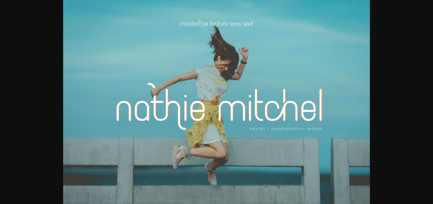 Micolesther Font Poster 7