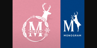 Mideer Font Poster 1