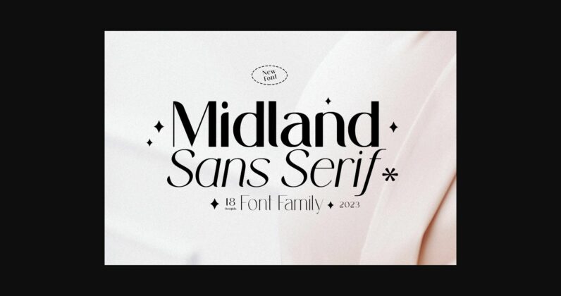 Midland Font Poster 3