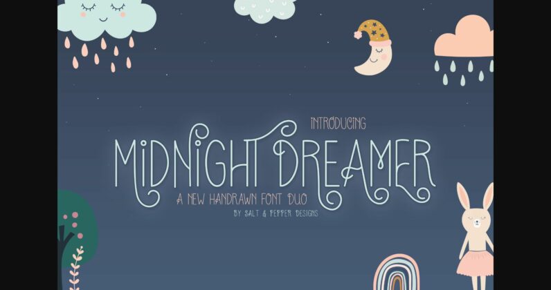 Midnight Dreamer Font Poster 3