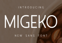 Migeko Font Poster 1