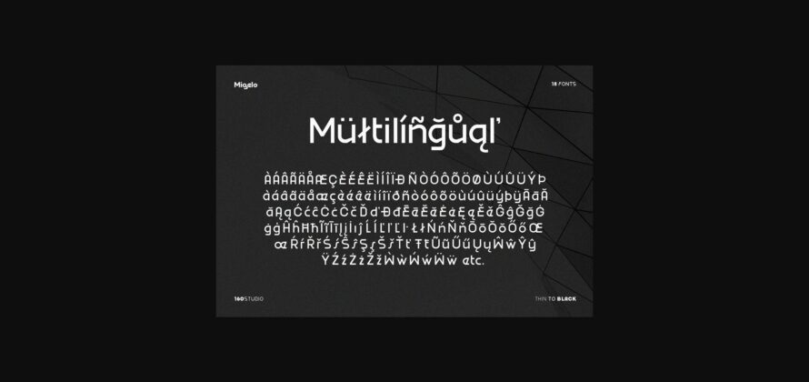 Migelo Variable Font Poster 7