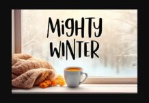 Mighty Winter Font Poster 1