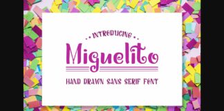 Miguelito Font Poster 1