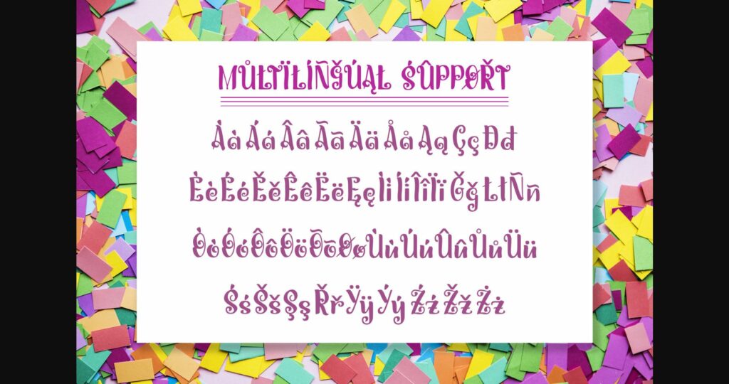 Miguelito Font Poster 5