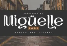 Miguelle Miguelle Fonts