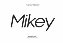 Mikey Font Poster 1