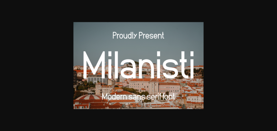 Milanisti Font Poster 3