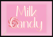 Milk Candy Font Poster 1