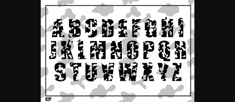 Milk Font Poster 4