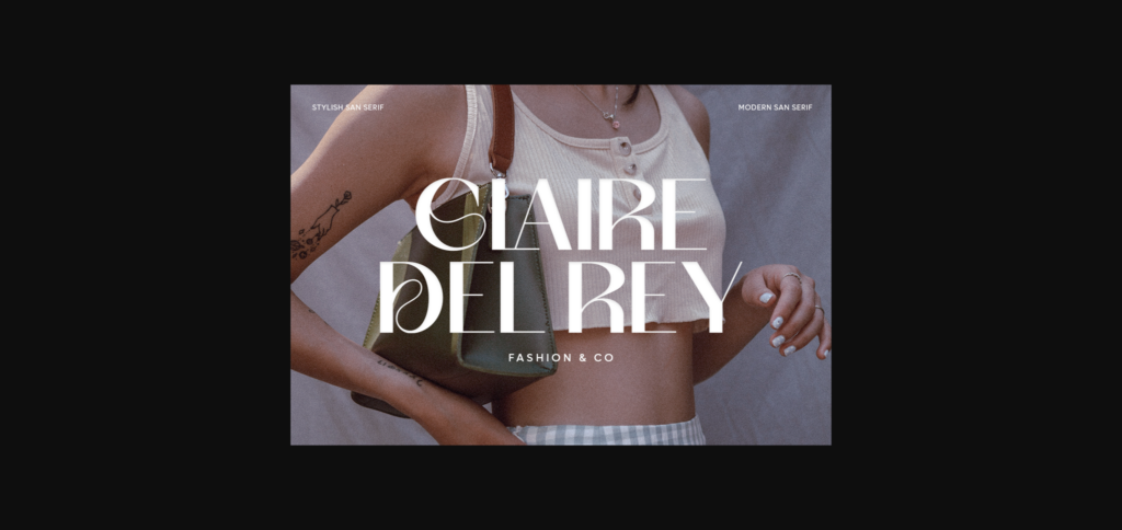 Milky Font Poster 4