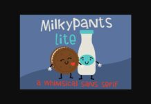 Milkypants Font Poster 1