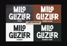 Milo Glizler Family Font Poster 1