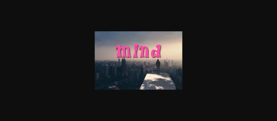 Mind Font Poster 1