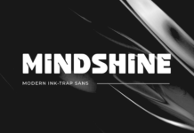 Mindshine Font Mindshine Font Poster 1